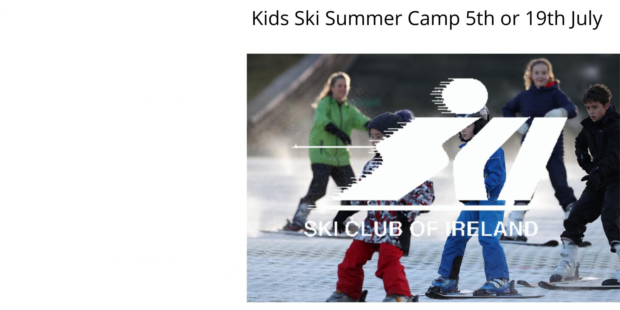 Summer ski camp for kids and teens