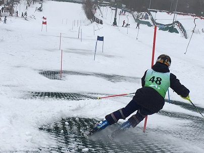 Race training at ski club of ireland