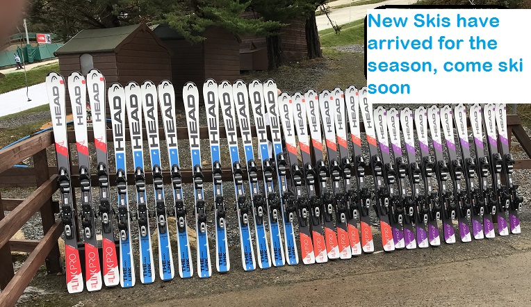 New skis for the new season at the ski club of ireland