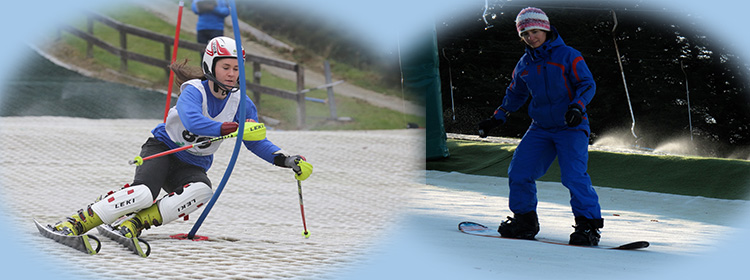 skiing and snowboarding at the Ski Club of Ireland