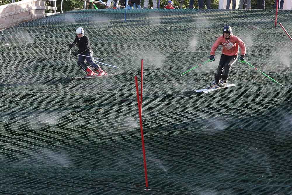 dual slalom ski racing