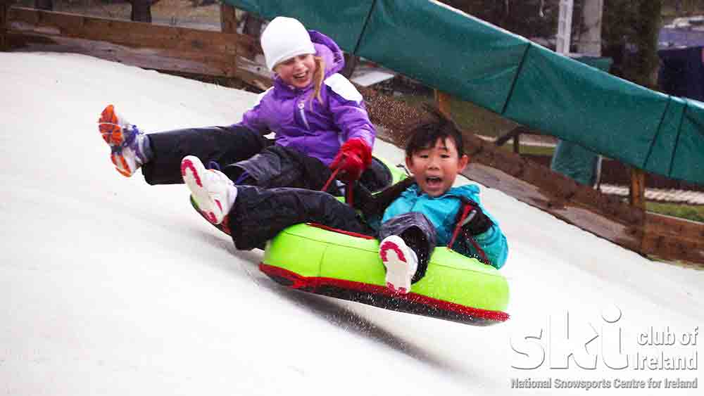 tubing on world snow day