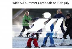 Summer ski camp for kids and teens